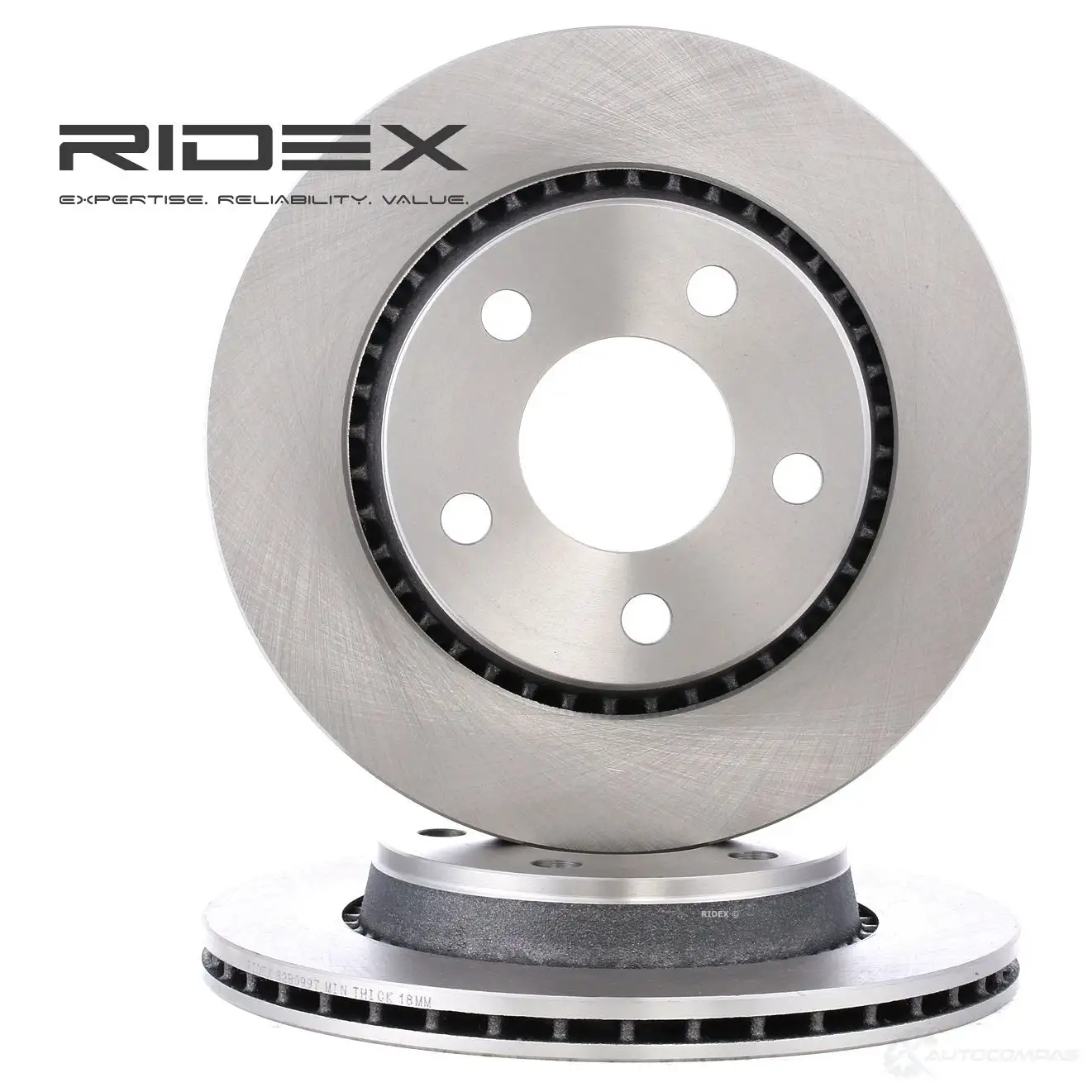 Тормозной диск RIDEX 82b0997 1437707760 XOL 70 - Изображение 1
