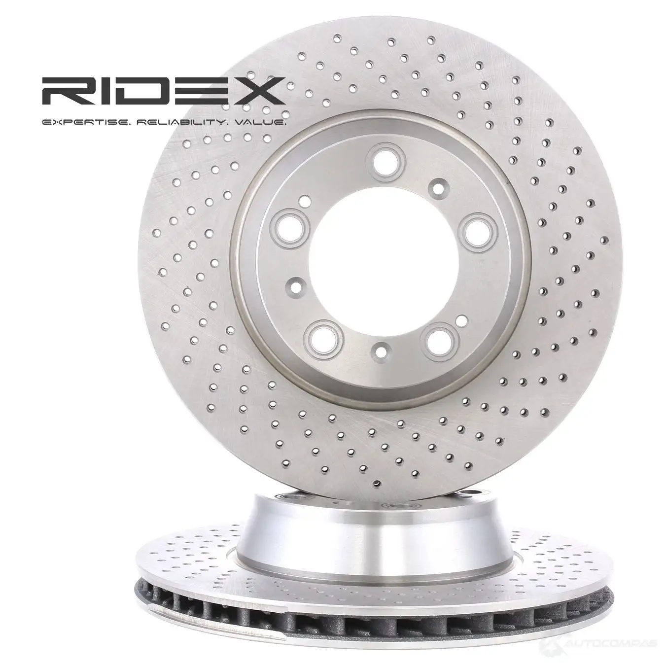 Тормозной диск RIDEX 82b1217 1437710231 AKK CP - Изображение 1