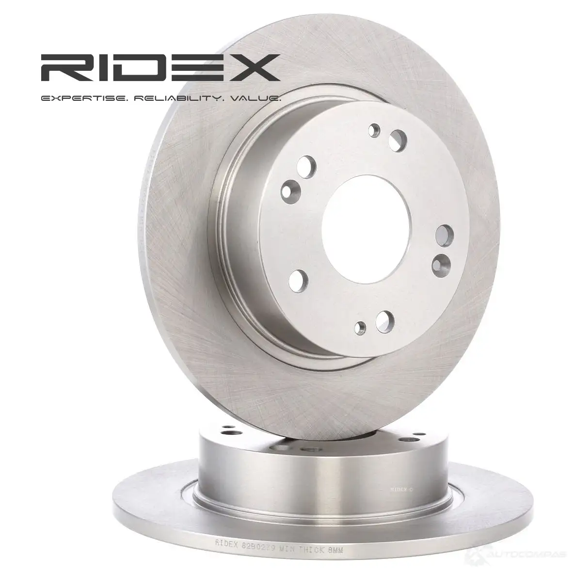 Тормозной диск RIDEX 1437708464 82b0279 A0C6XU 4 - Изображение 1