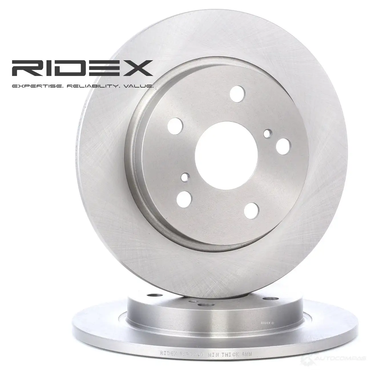 Тормозной диск RIDEX 82b0240 1437707035 S DR7XK - Изображение 1