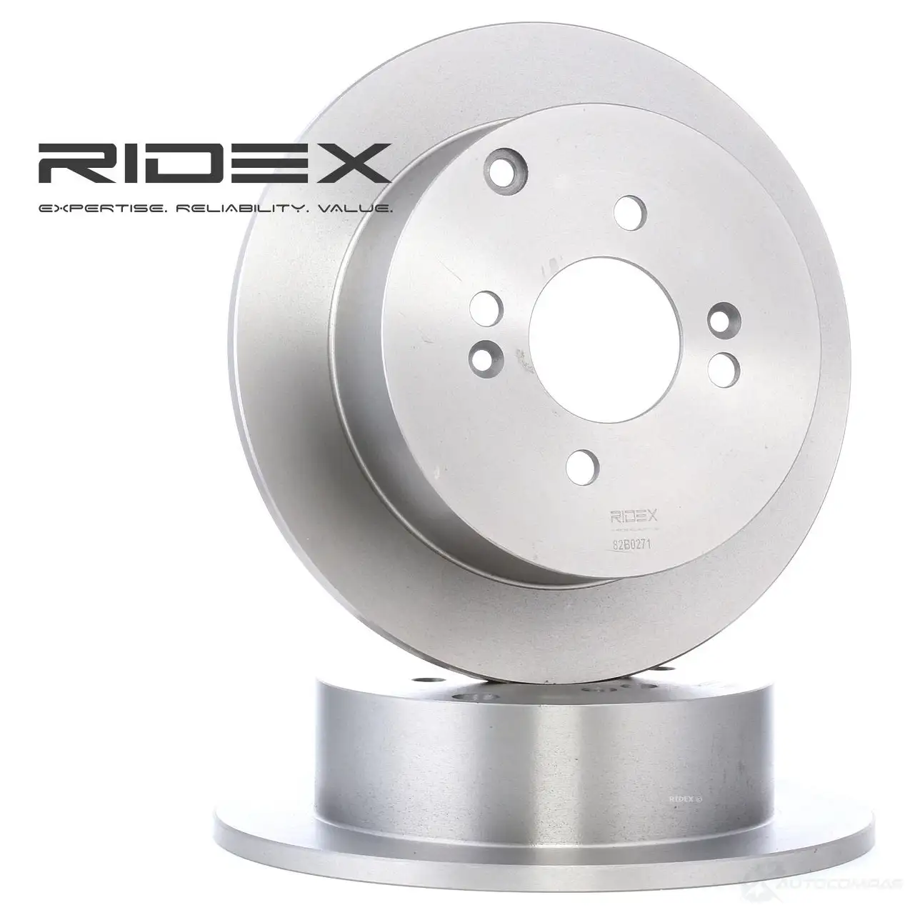 Тормозной диск RIDEX Q4RG LUY 82b0271 1437709089 - Изображение 1