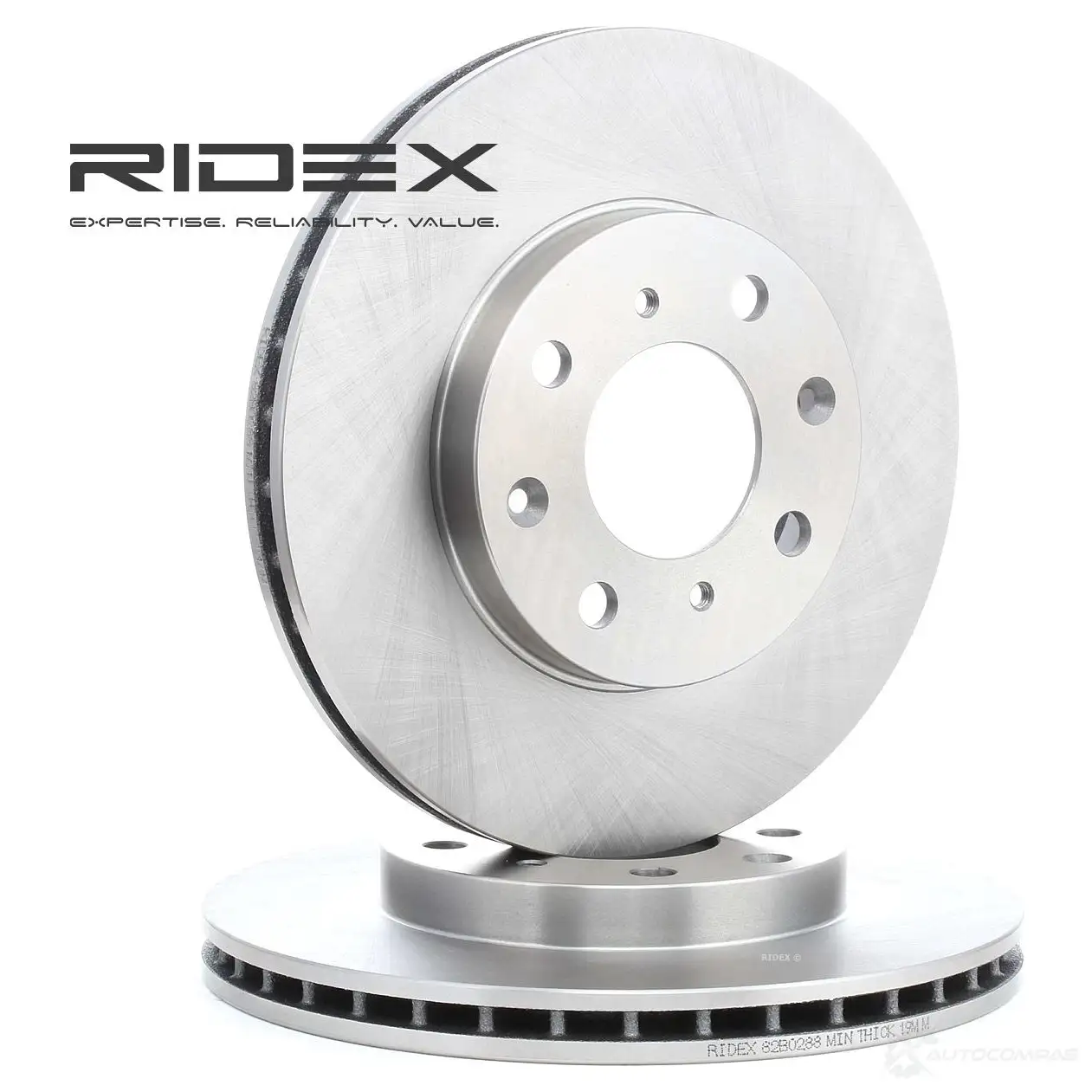 Тормозной диск RIDEX 1437707151 82b0288 QB S0EO изображение 0