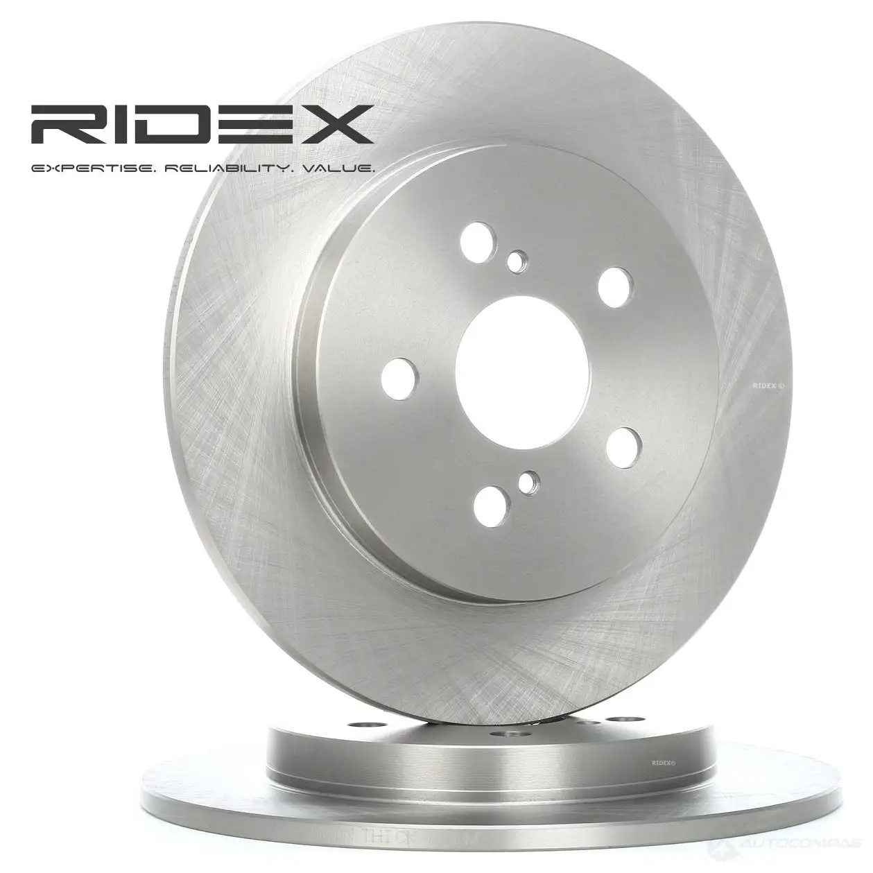 Тормозной диск RIDEX 1437707142 82b0379 WVYGO RY изображение 0