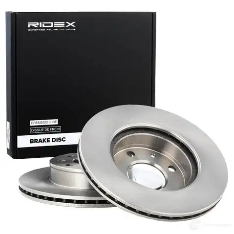 Тормозной диск RIDEX 1437708406 82b0389 J CM24 изображение 1