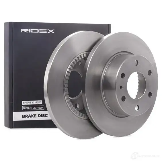 Тормозной диск RIDEX 1437710887 82b1656 4Y5 BZJ изображение 1
