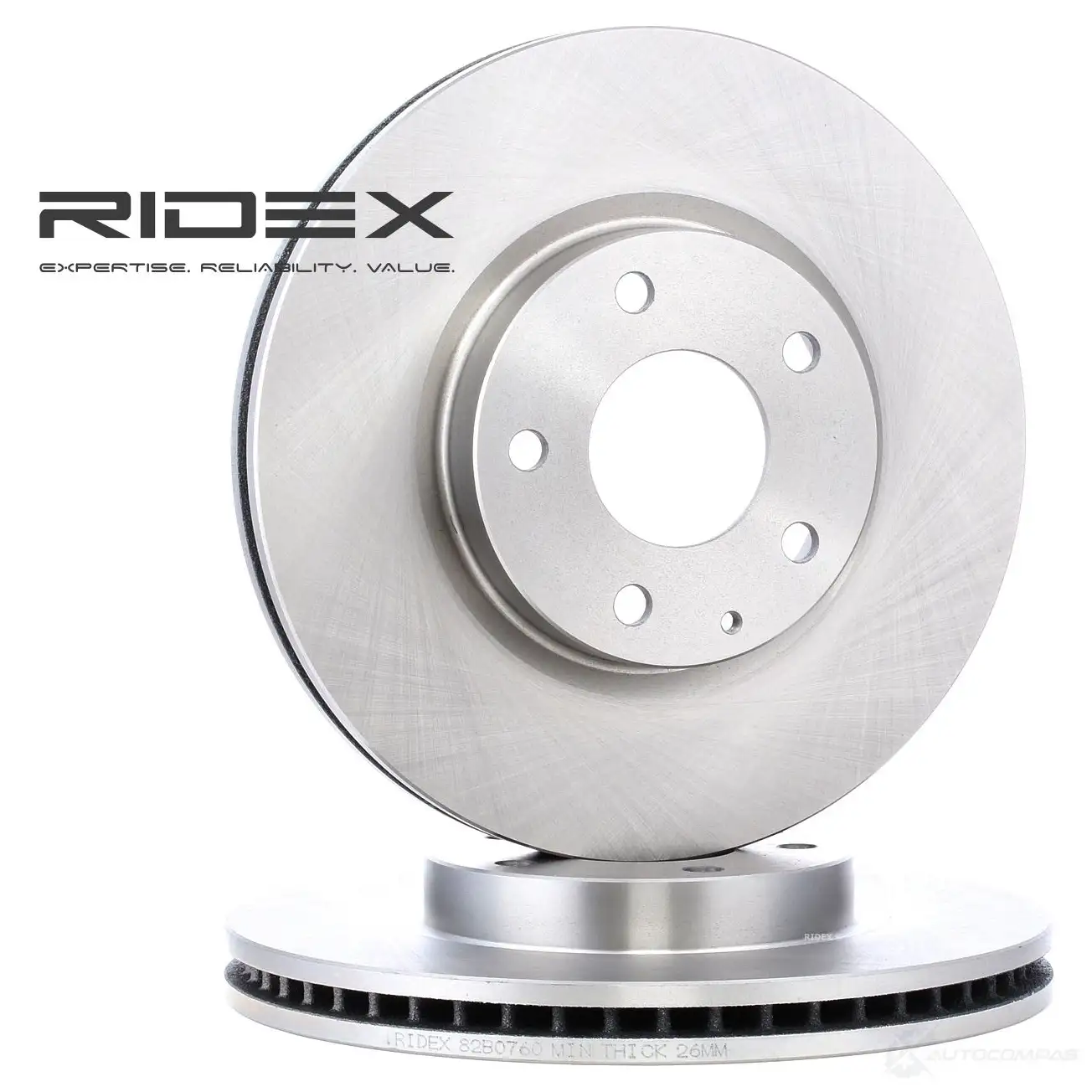 Тормозной диск RIDEX M BJ1ZX 1437710016 82b0760 изображение 0