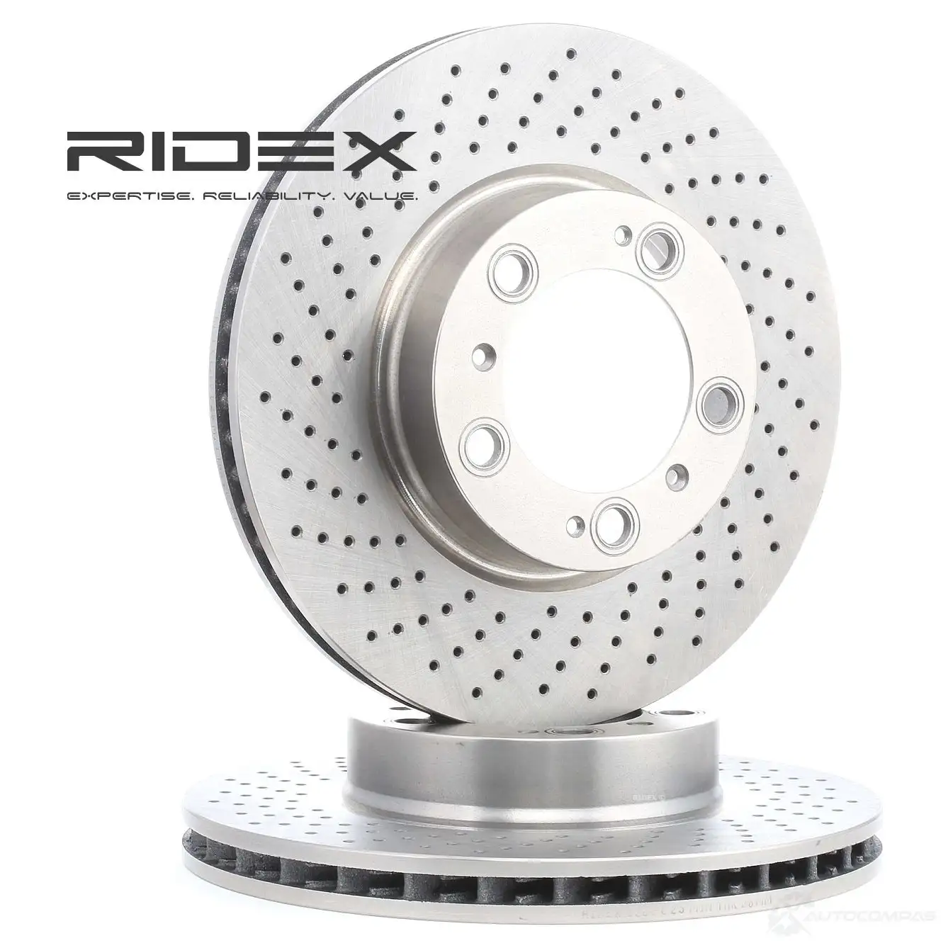 Тормозной диск RIDEX 82b0825 Z X1IQ 1437710172 - Изображение 1