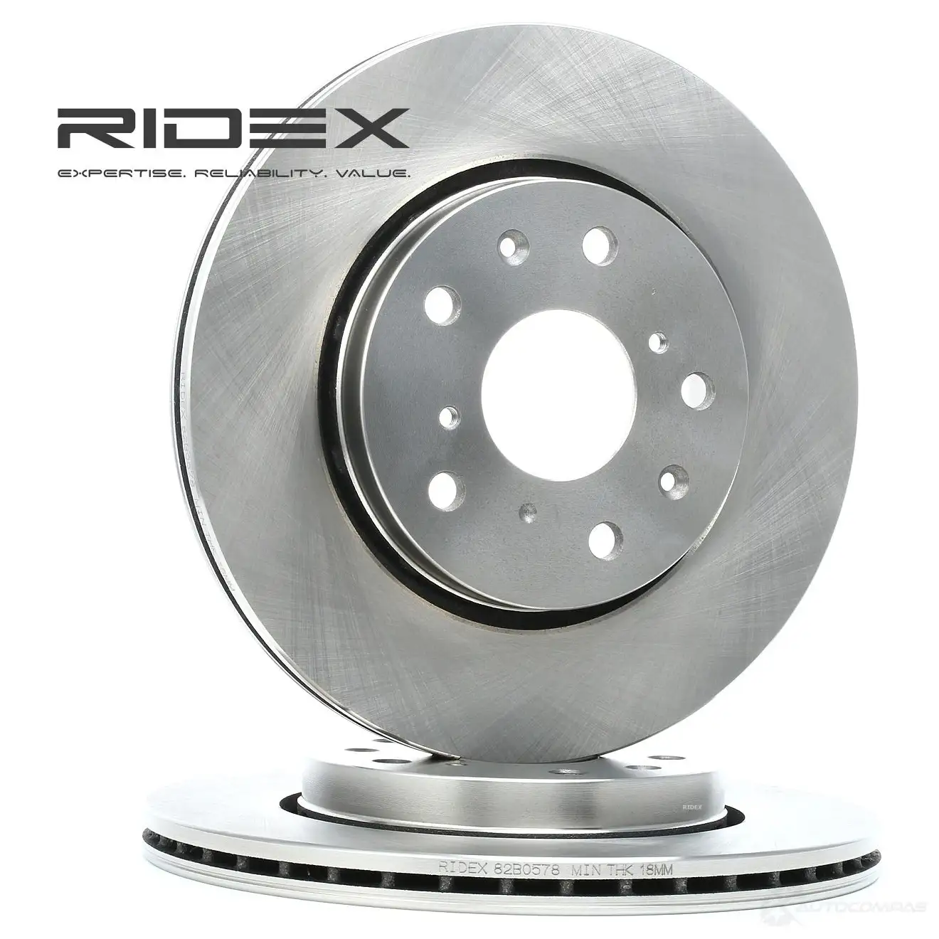 Тормозной диск RIDEX 82b0578 4 PL2XFY 1437709908 - Изображение 1