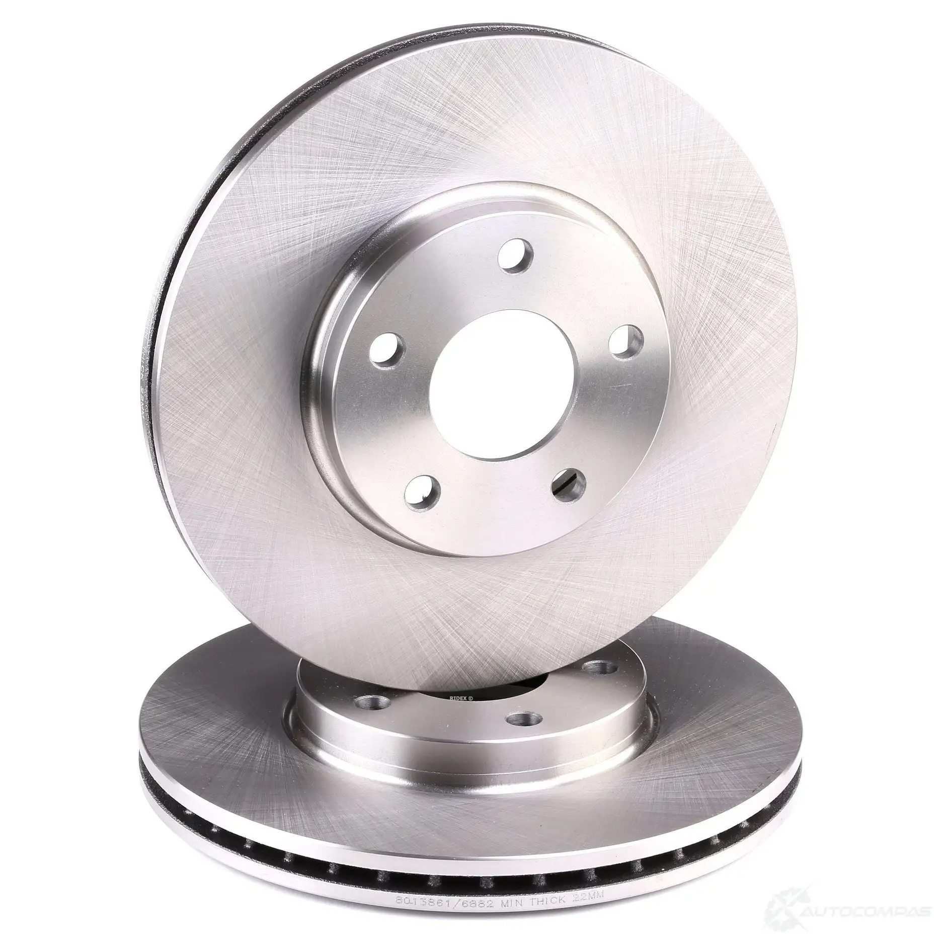 Тормозной диск RIDEX 82b0259 1437711023 GR7 2Z - Изображение 1