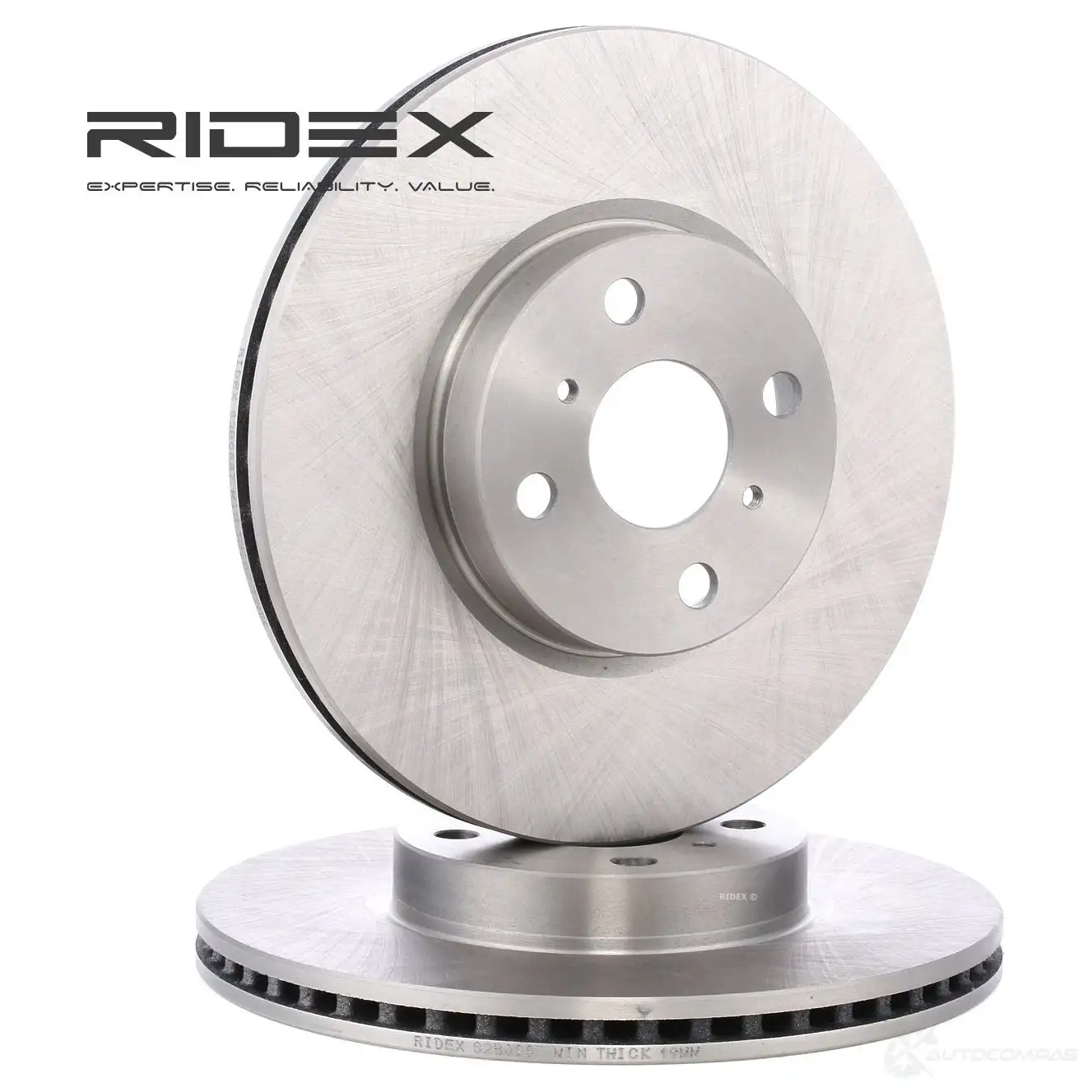 Тормозной диск RIDEX 82b0887 QTP8 G 1437709214 изображение 0