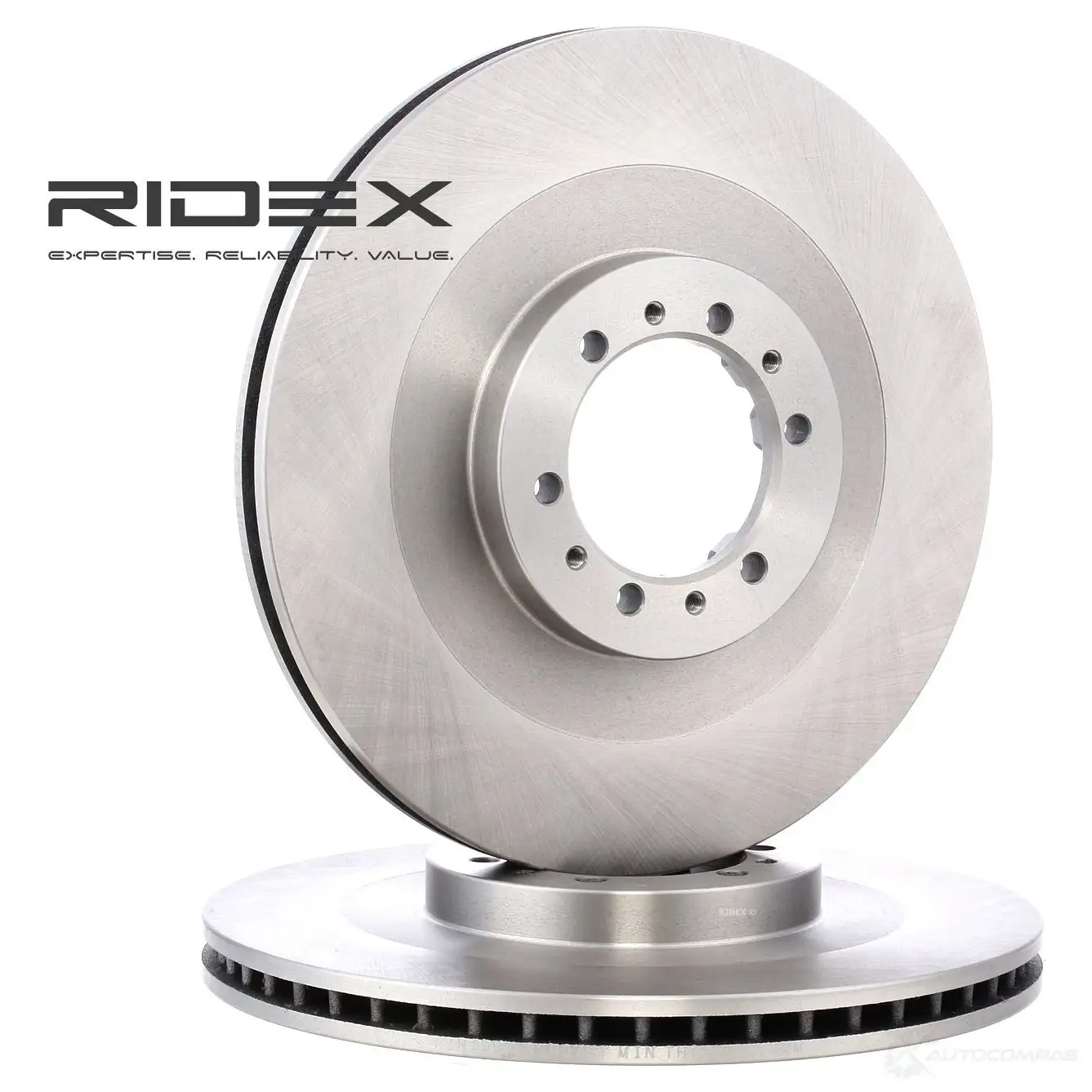 Тормозной диск RIDEX 82b0757 8 ZI9N 1437709048 - Изображение 1