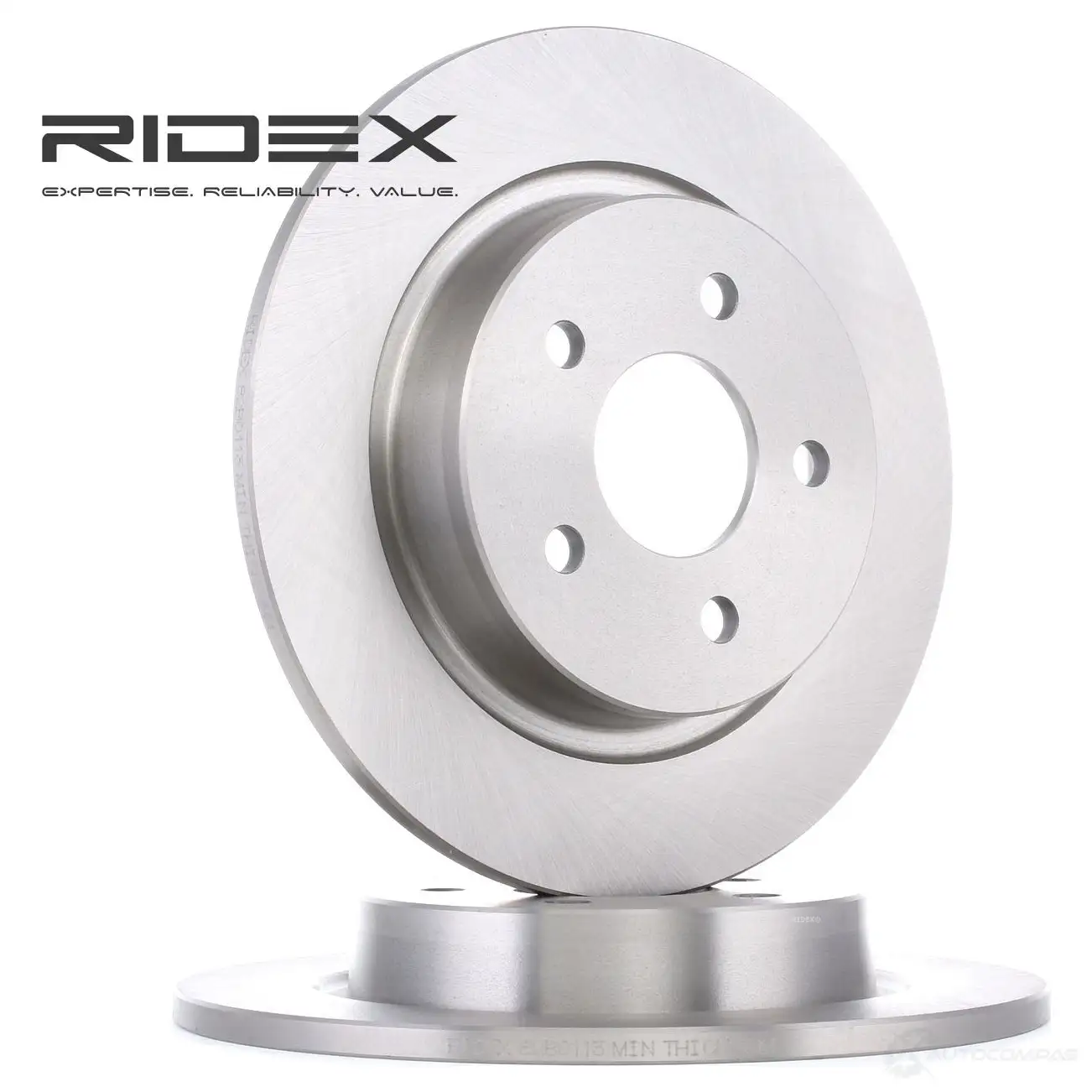Тормозной диск RIDEX 82b0113 1437708615 QXVJD EV изображение 0