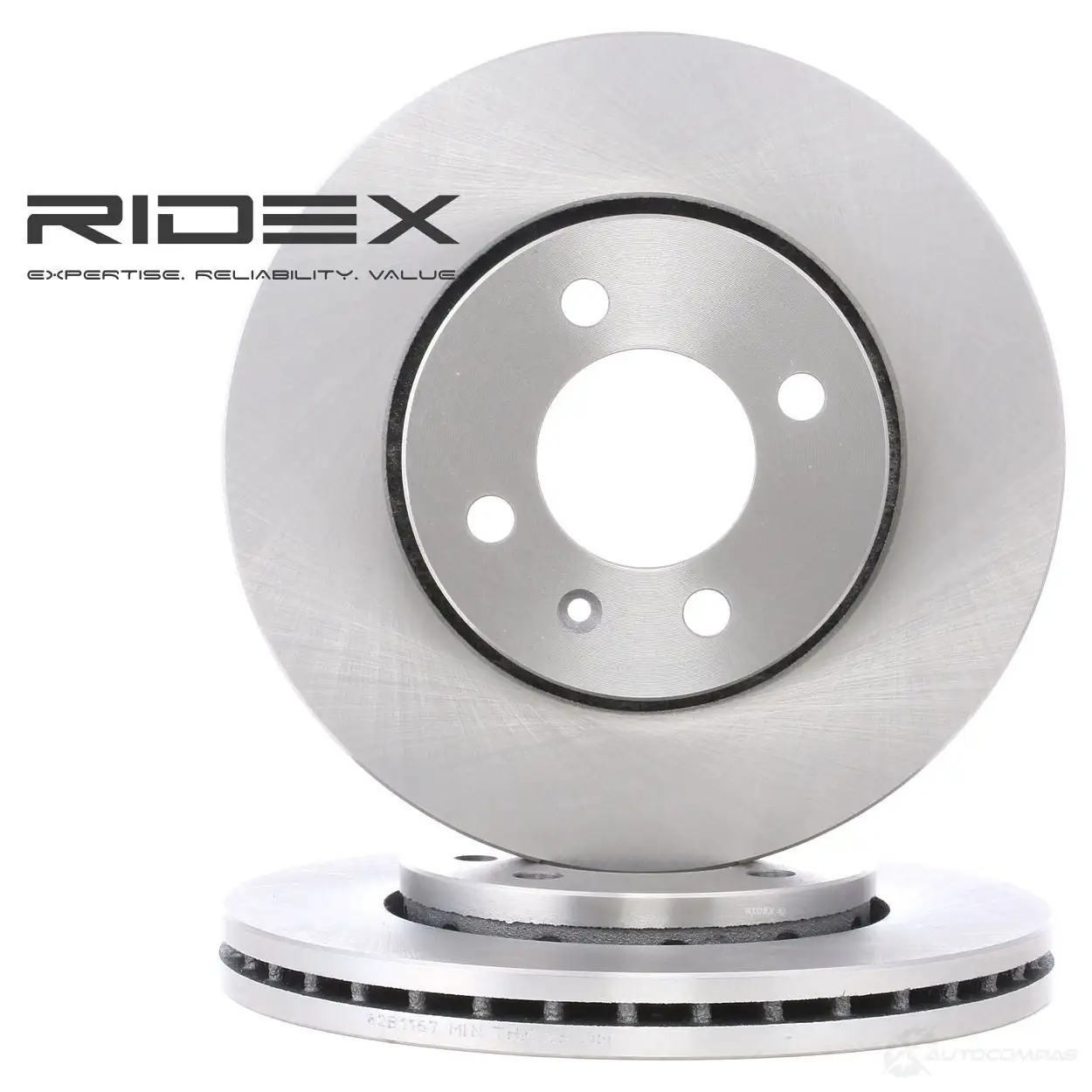 Тормозной диск RIDEX 82b1167 1437708164 M7 1RNKN - Изображение 1