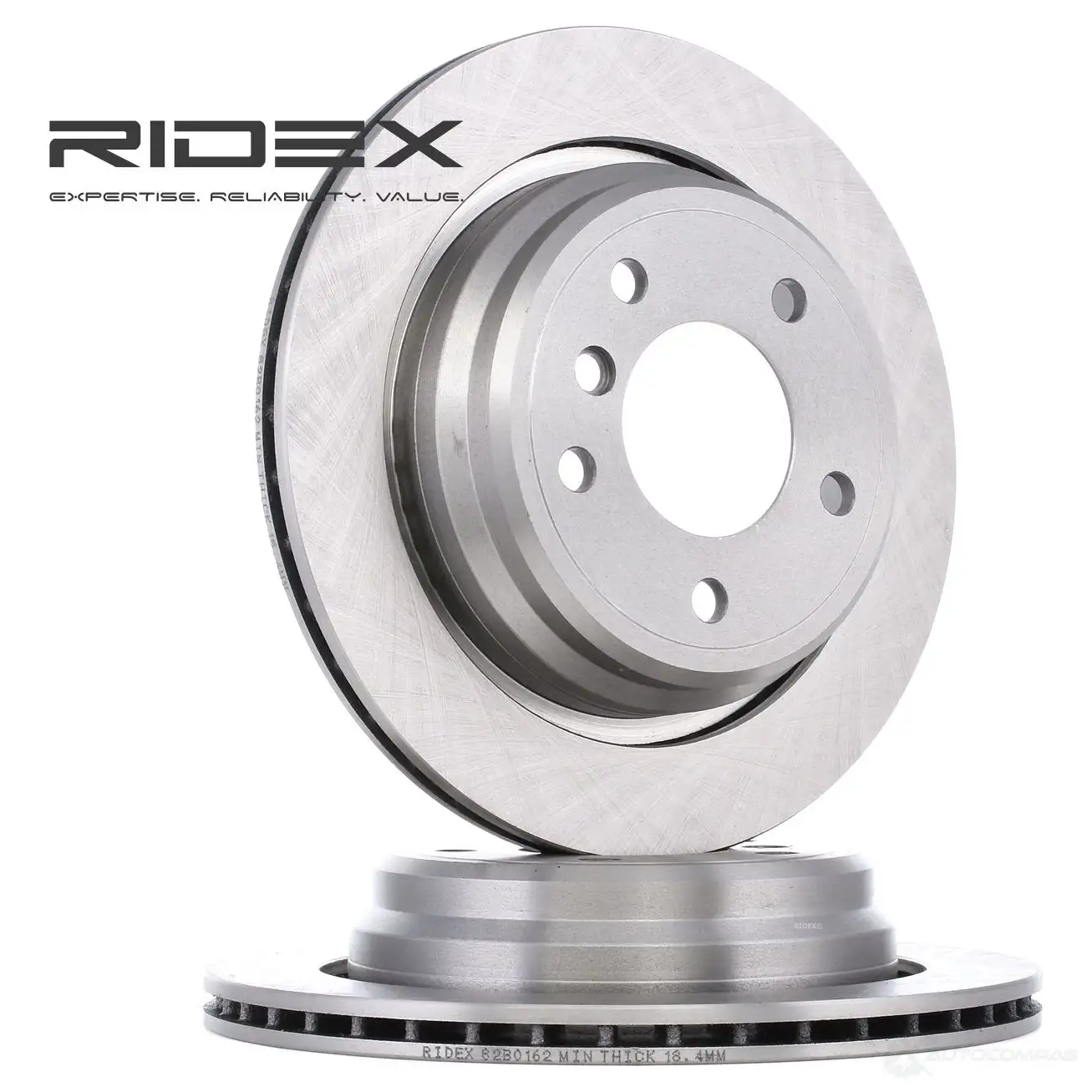 Тормозной диск RIDEX 82b0162 1437709421 1M5 DC - Изображение 1