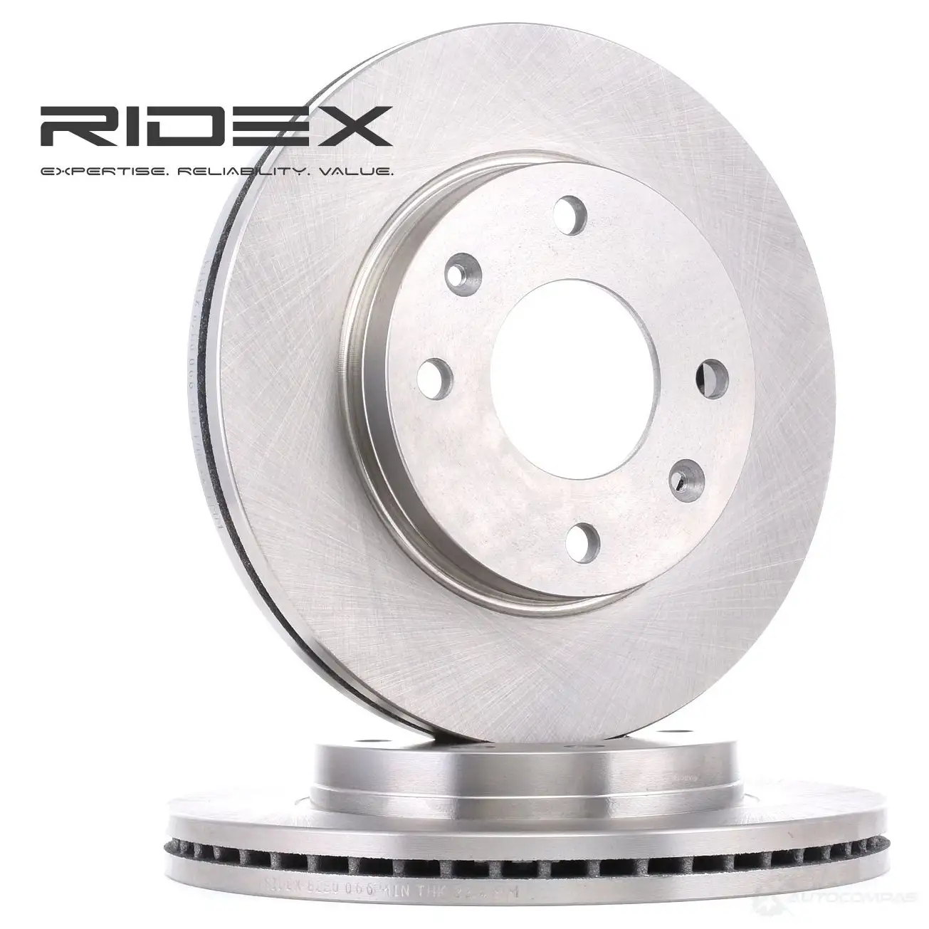 Тормозной диск RIDEX 1437709311 82b0066 2DLV B изображение 0