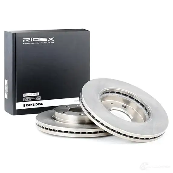 Тормозной диск RIDEX 1437709311 82b0066 2DLV B изображение 1