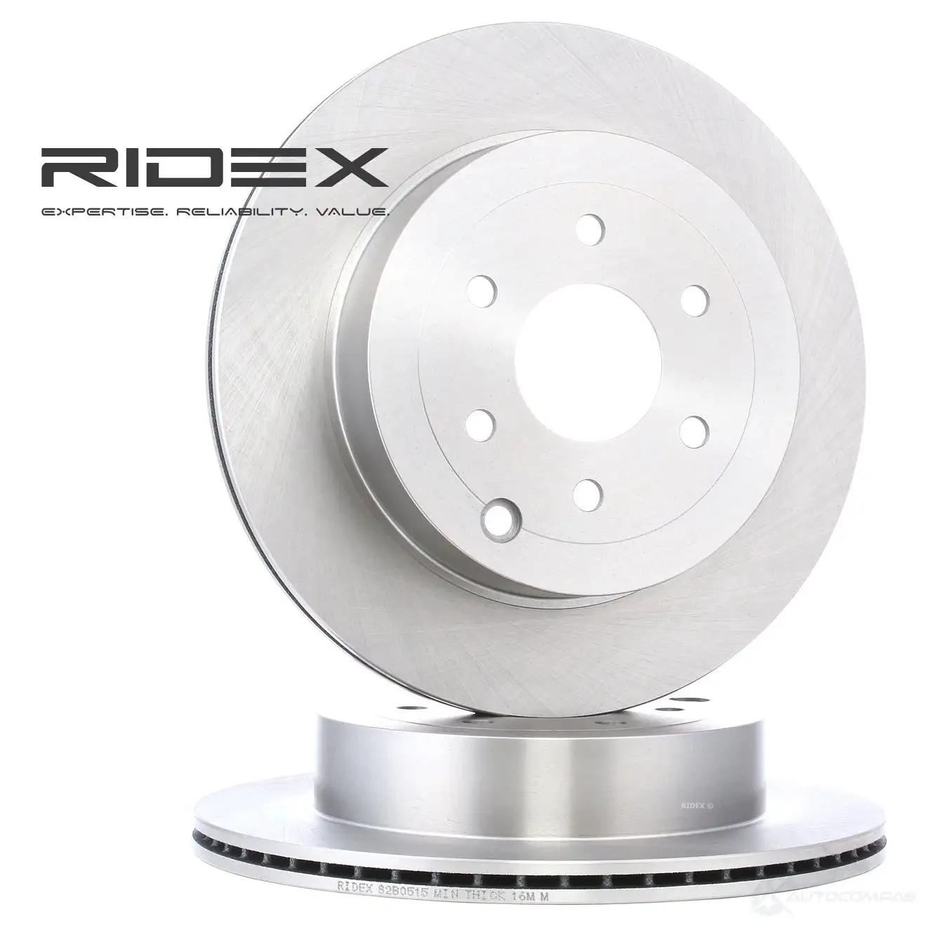 Тормозной диск RIDEX 1437708388 6 S1YWQ 82b0515 - Изображение 1