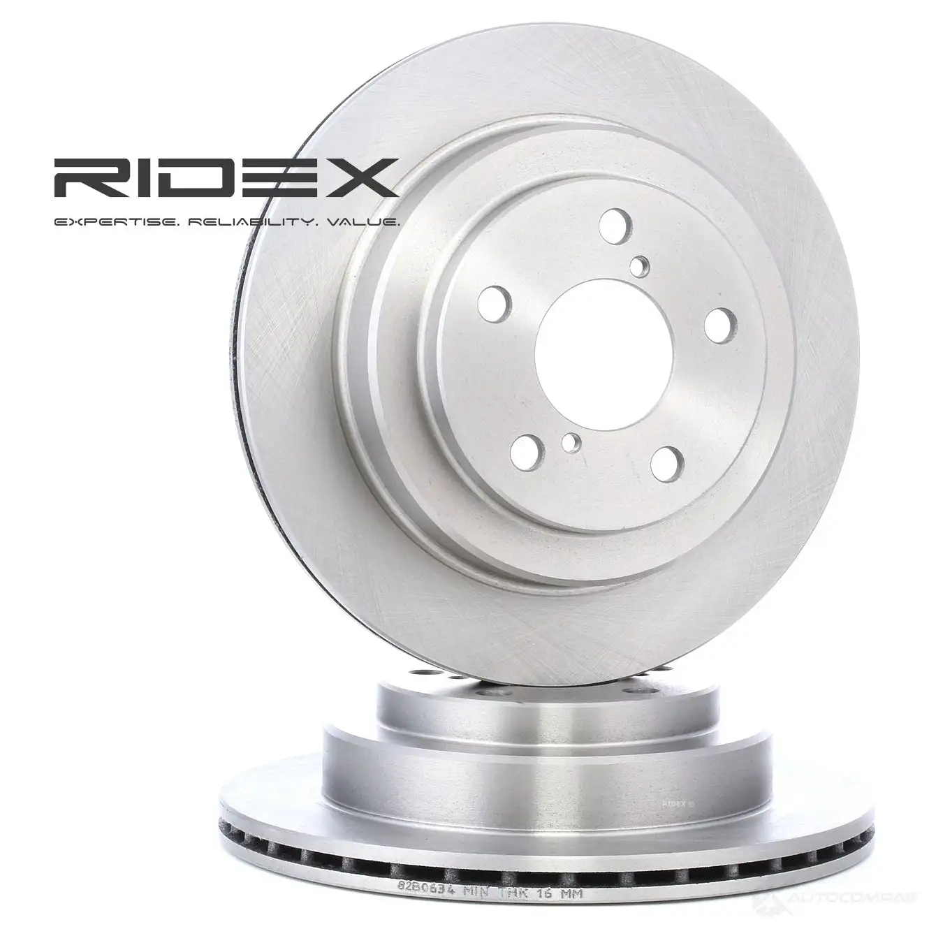 Тормозной диск RIDEX 1437707693 Y FLO0 82b0634 изображение 0
