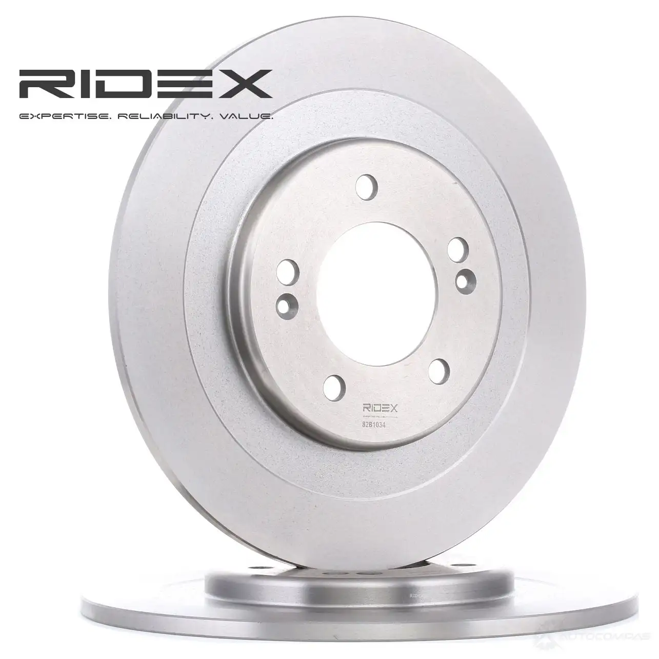 Тормозной диск RIDEX 82b1034 1437706436 AN8 LP - Изображение 1