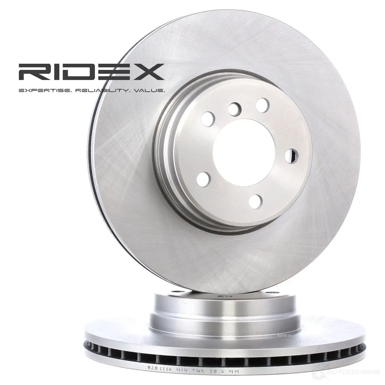 Тормозной диск RIDEX 1437706291 ZL4 NP 82b1114 - Изображение 1