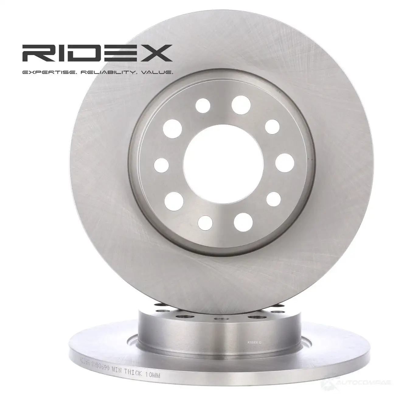 Тормозной диск RIDEX EC1O SLD 82b0690 1437708700 - Изображение 1