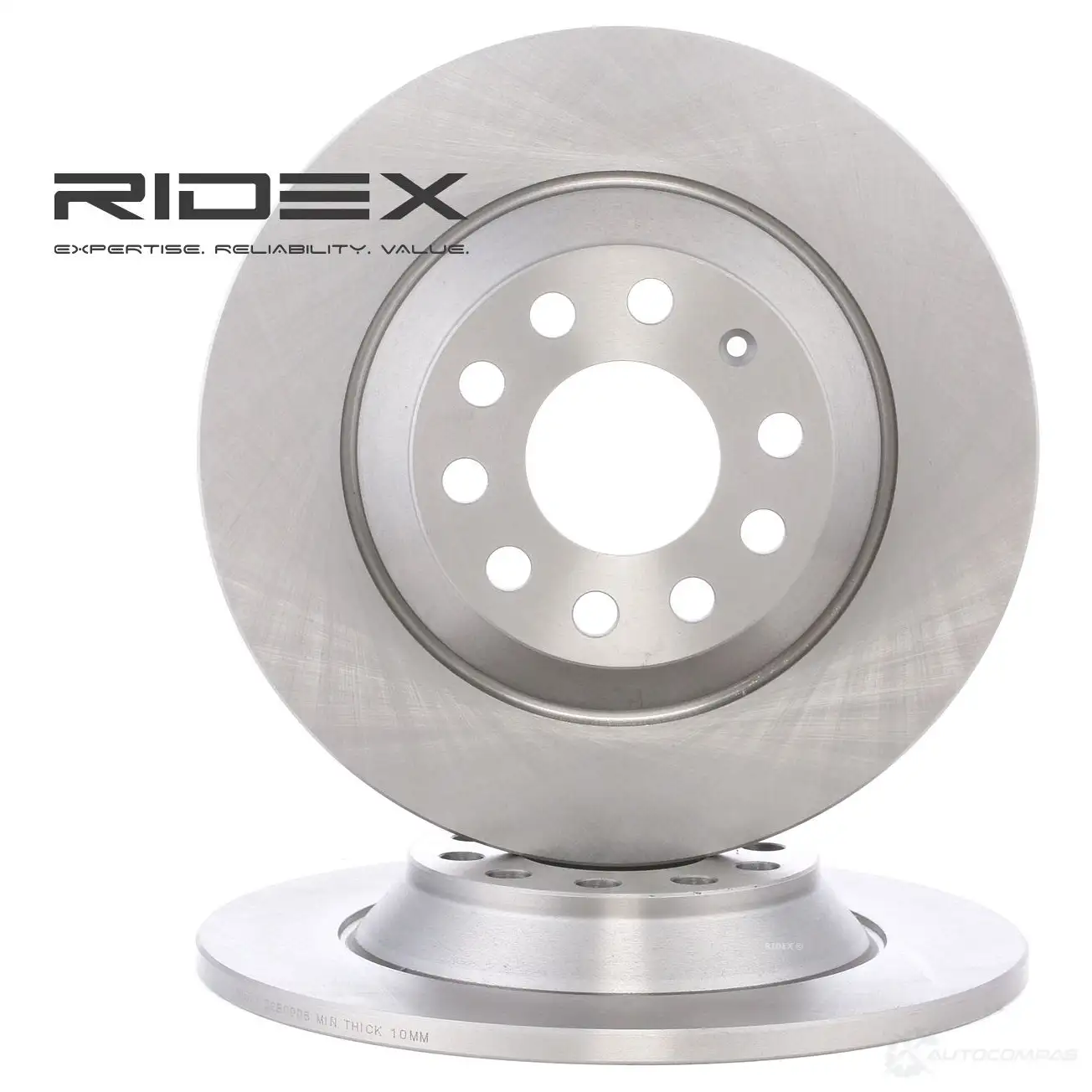 Тормозной диск RIDEX 1437709092 82b0908 23AO4 JT изображение 0