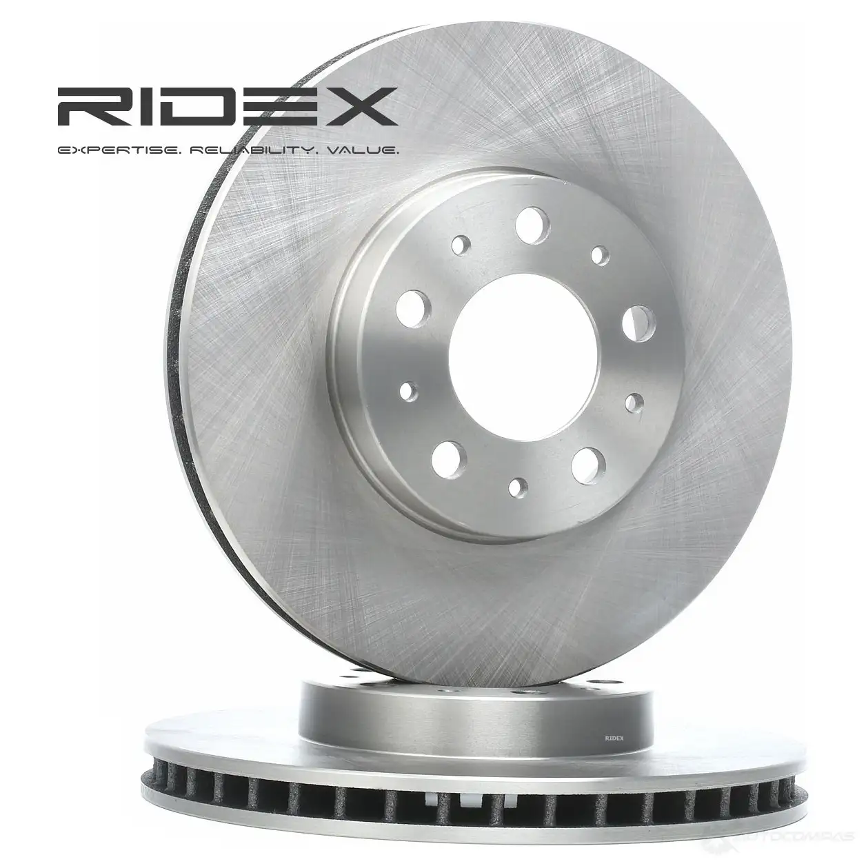 Тормозной диск RIDEX 82b0124 1437710303 A0ZF WAL изображение 0