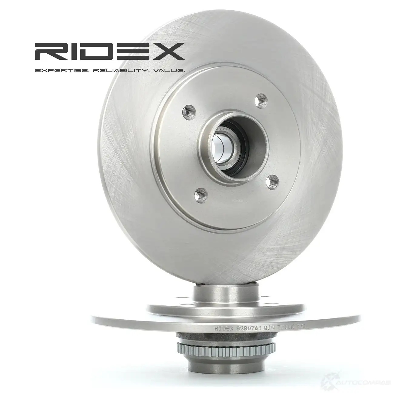 Тормозной диск RIDEX 82b0761 EU45N J2 1437711216 - Изображение 1