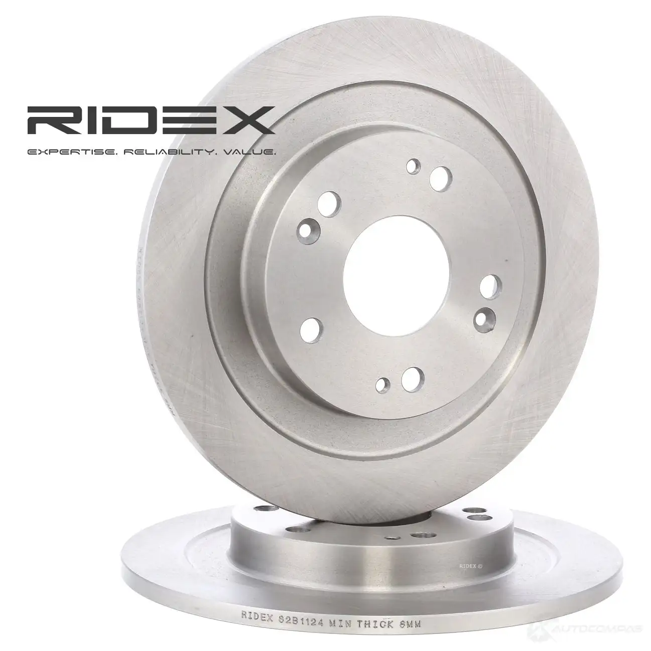 Тормозной диск RIDEX 0XX QL1 82b1124 1437705938 изображение 0