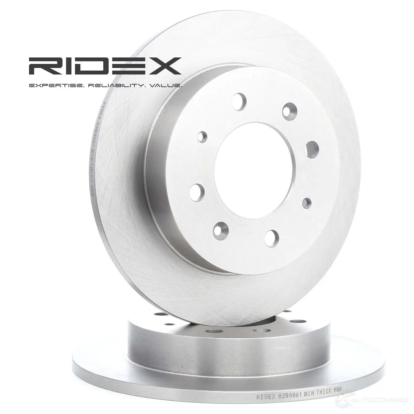 Тормозной диск RIDEX 1437705987 4 QPPRCV 82b0861 - Изображение 1