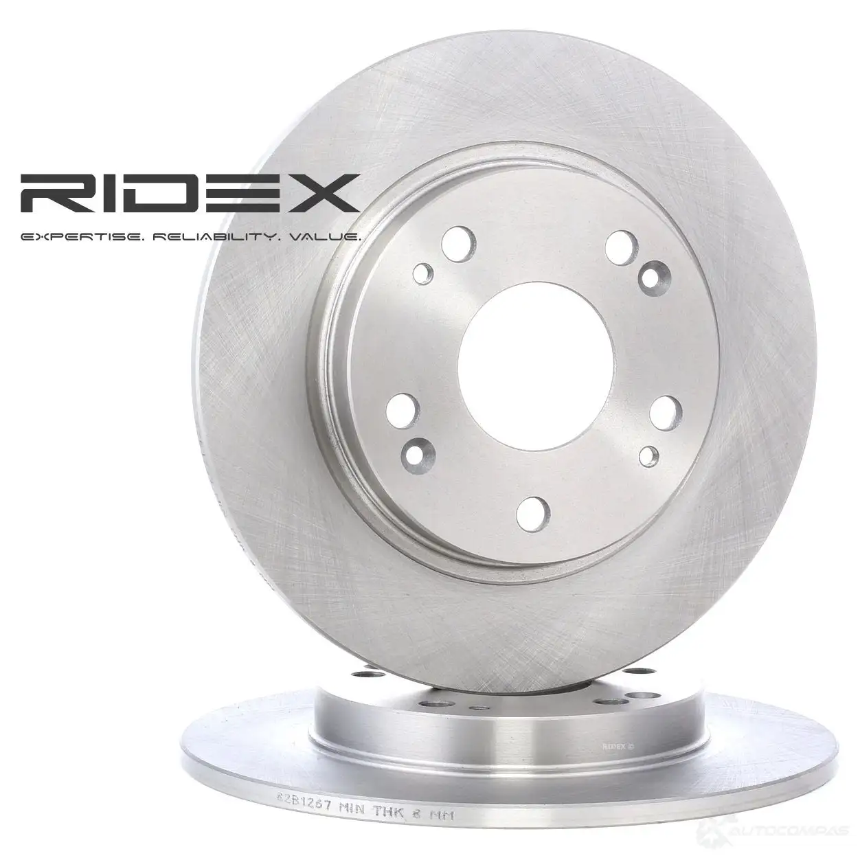 Тормозной диск RIDEX 82b1267 1437705509 0VE UN9X - Изображение 1