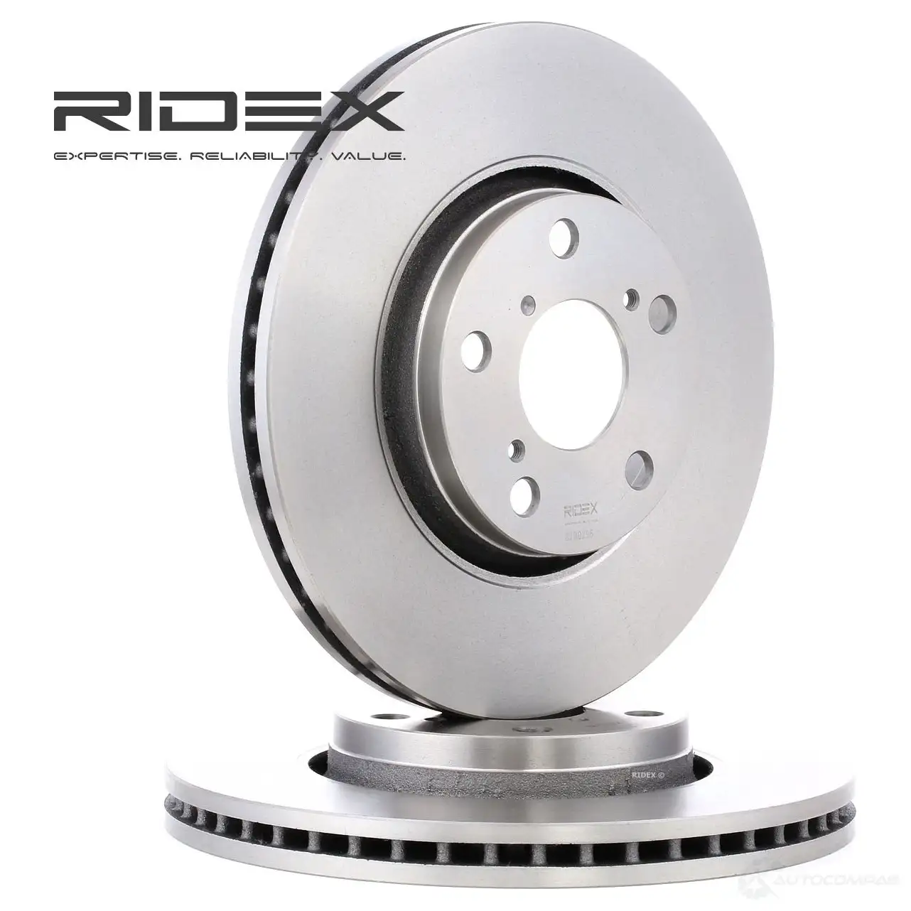 Тормозной диск RIDEX 1437711414 GV U9E 82b0296 - Изображение 1