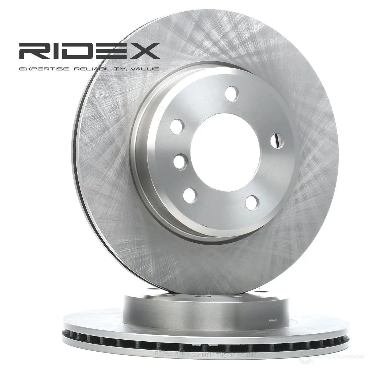 Тормозной диск RIDEX 1437711060 82b0029 2JF51 CS изображение 0