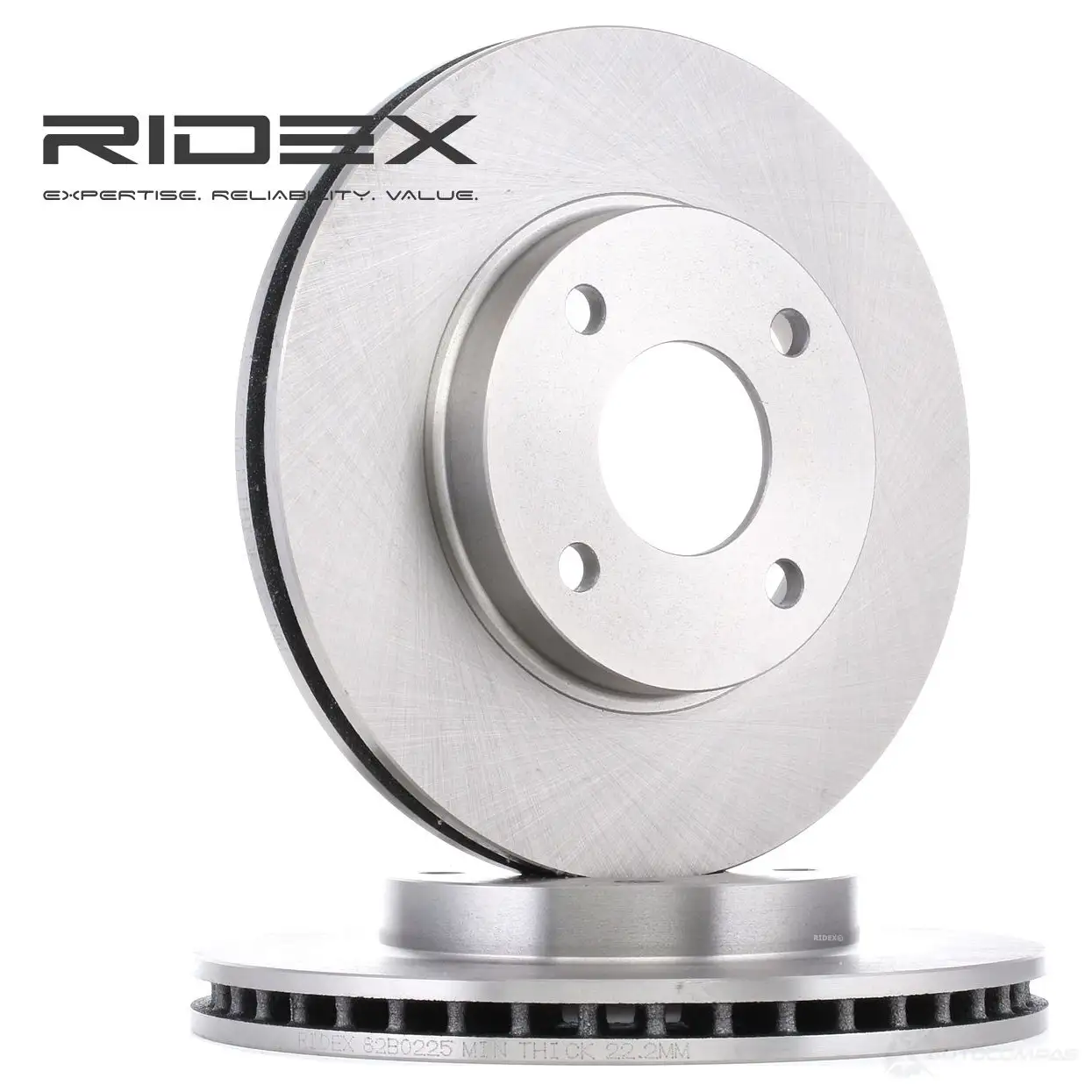 Тормозной диск RIDEX 1437708158 7 ZEJPWA 82b0225 изображение 0