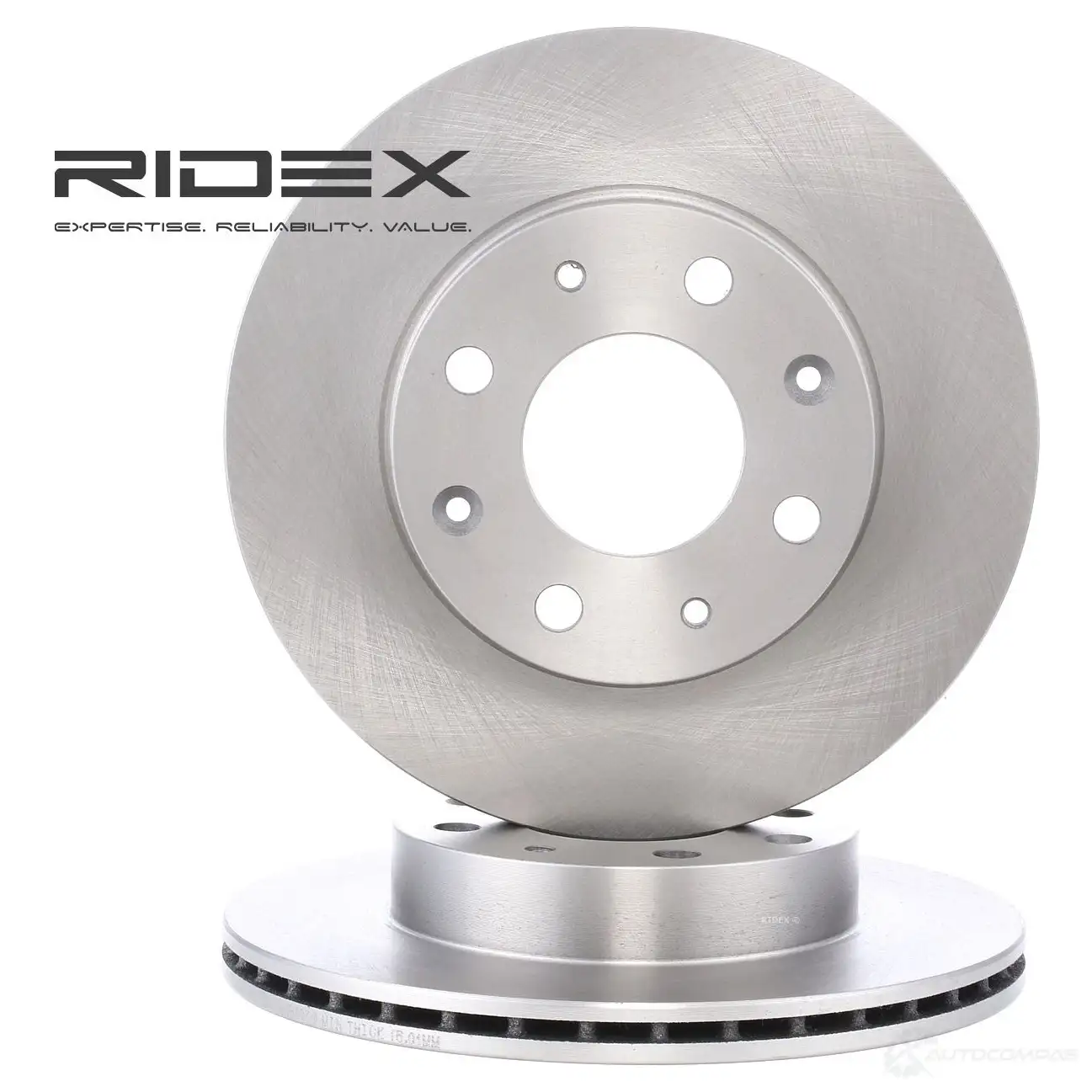 Тормозной диск RIDEX 1437708830 3G26 O8I 82b0509 - Изображение 1