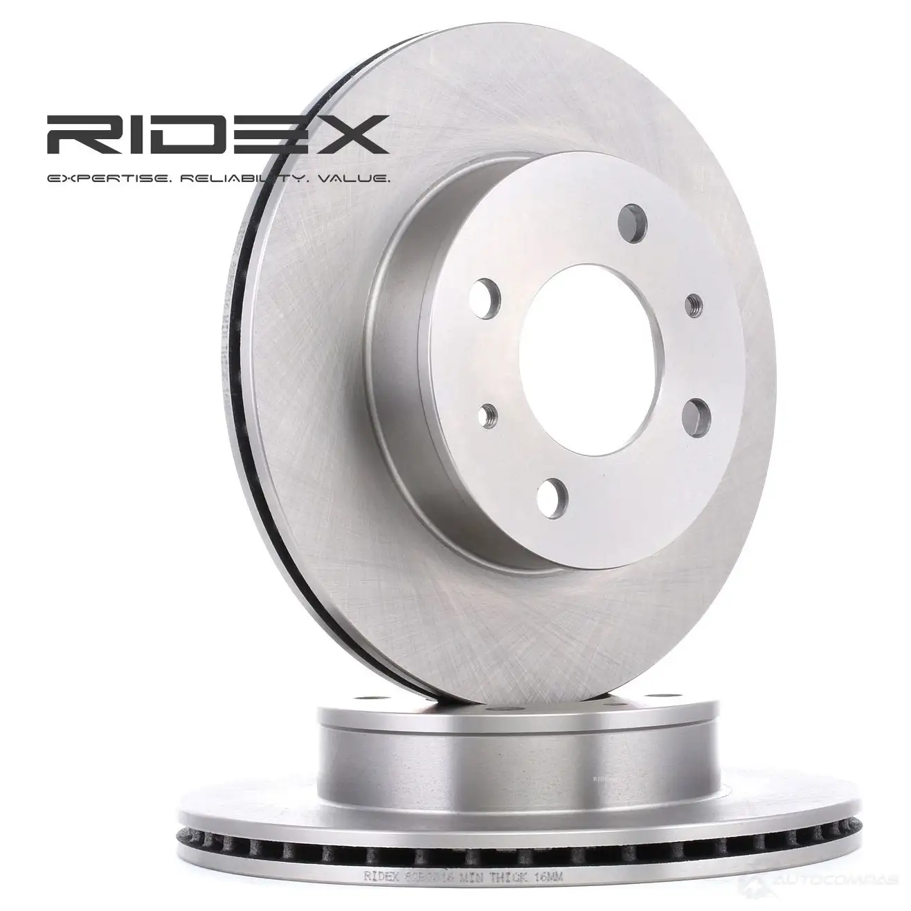 Тормозной диск RIDEX OGU0 Q8 82b0316 1437706009 - Изображение 1