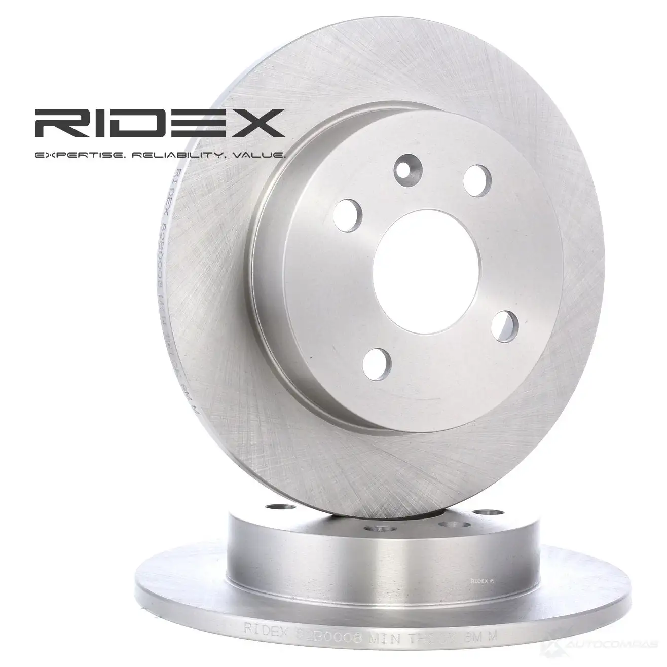 Тормозной диск RIDEX 1437708829 82b0008 794 BZPQ - Изображение 1