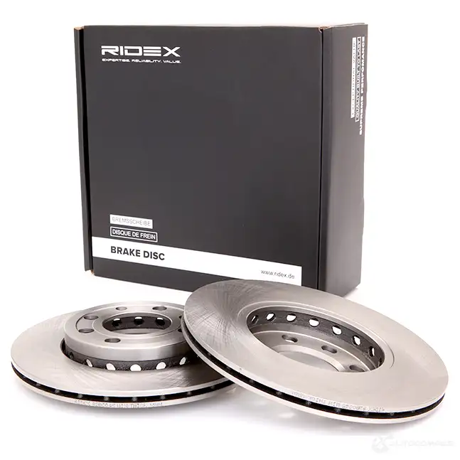 Тормозной диск RIDEX 82b0045 1437705495 0KC IH изображение 1