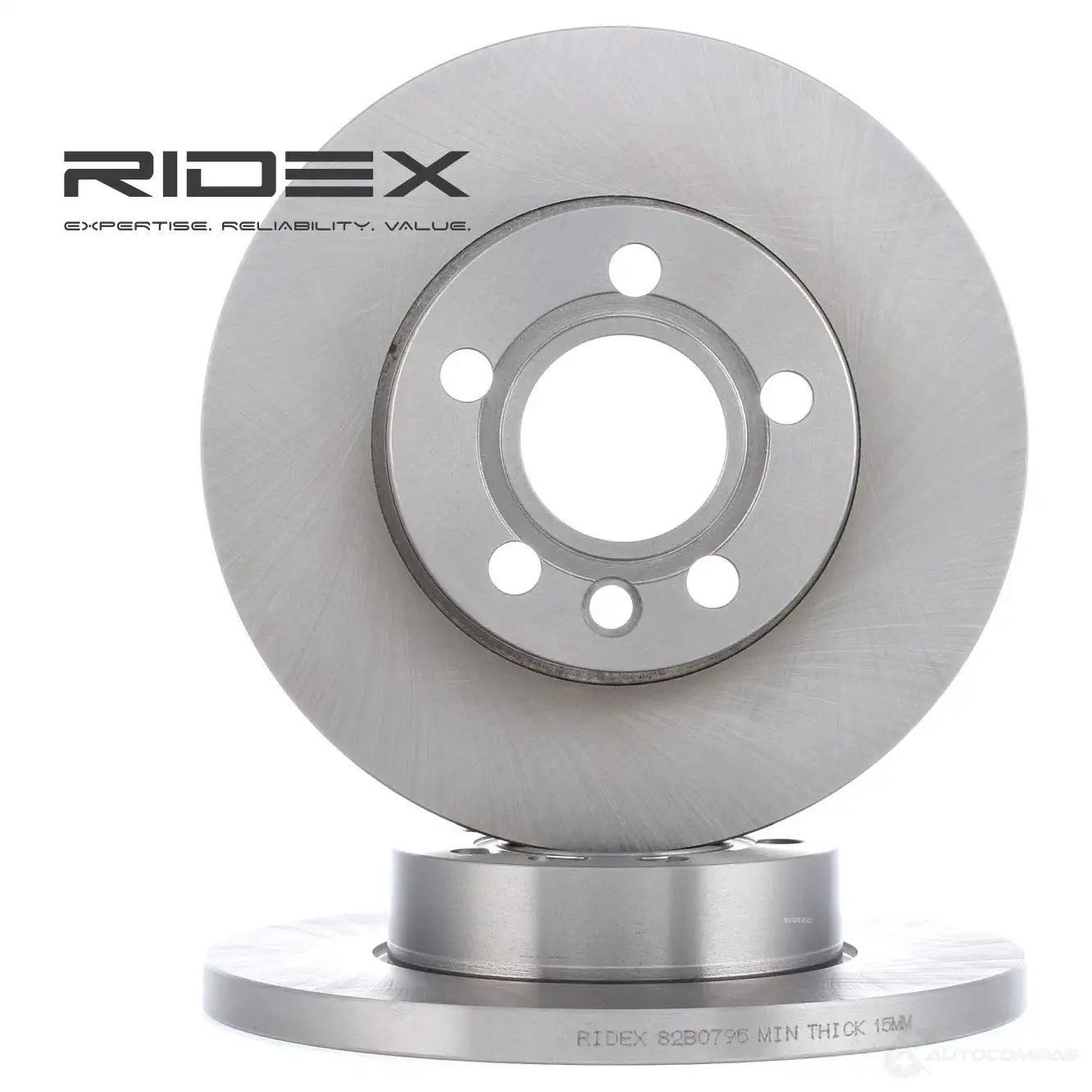 Тормозной диск RIDEX 82b0795 TON 8Z 1437707403 - Изображение 1