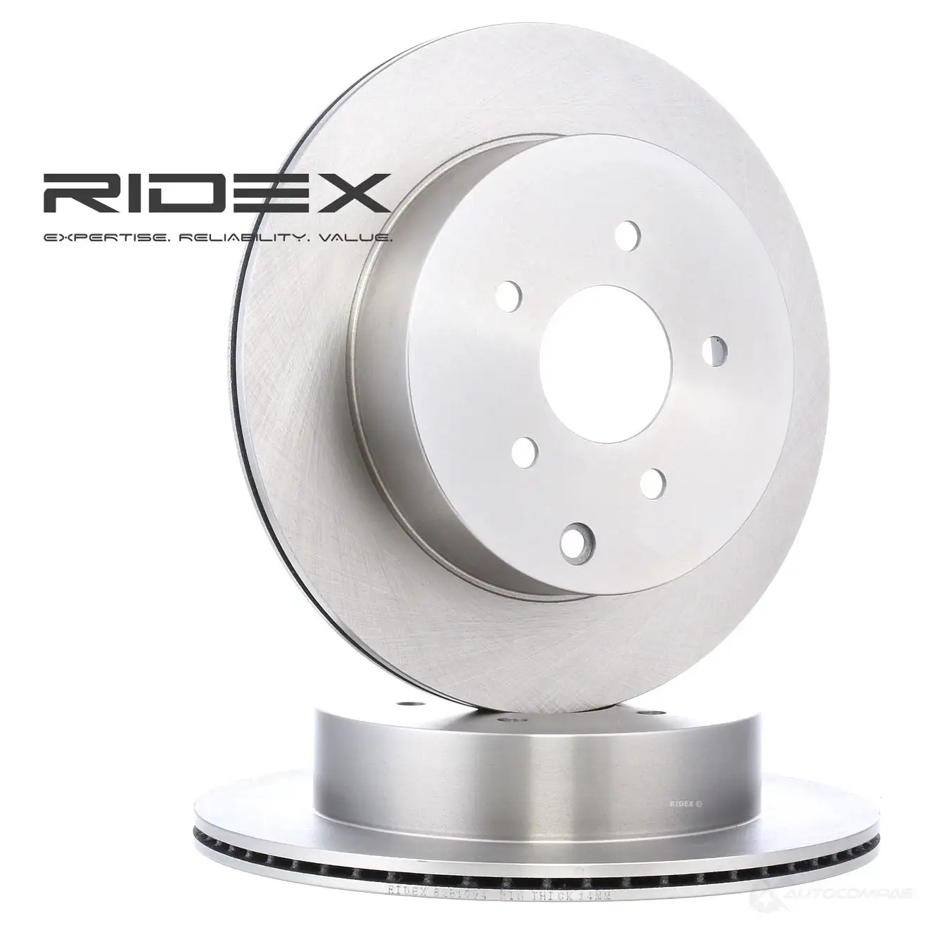 Тормозной диск RIDEX 1437707503 BPXS 7DQ 82b1094 изображение 0
