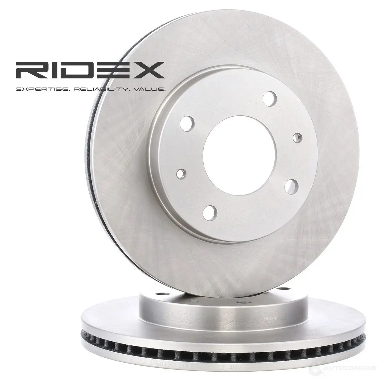 Тормозной диск RIDEX 82b0490 1437707467 78 7XB изображение 0