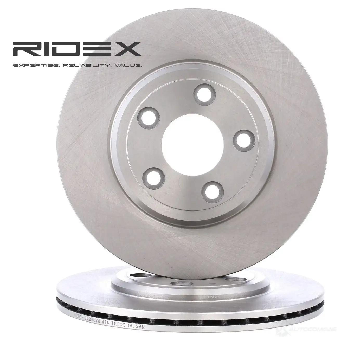 Тормозной диск RIDEX ZVW AKLX 1437709694 82b0378 - Изображение 1