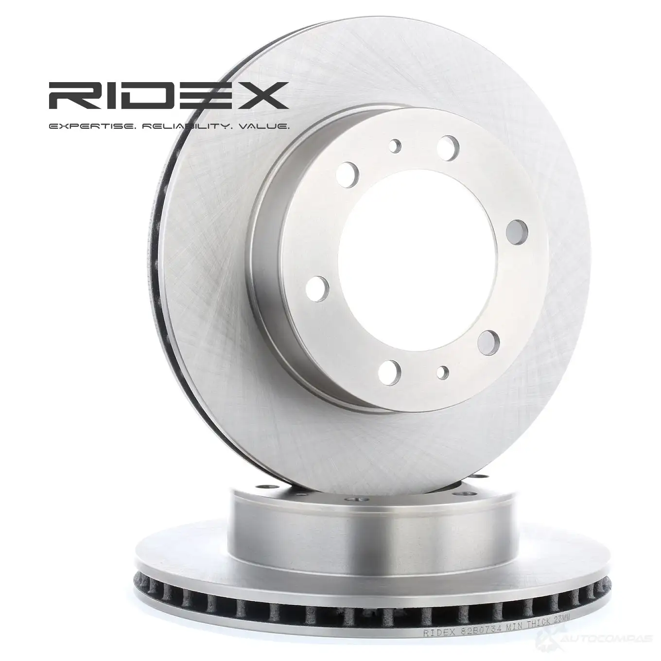 Тормозной диск RIDEX 1437709004 908 N1 82b0734 изображение 0
