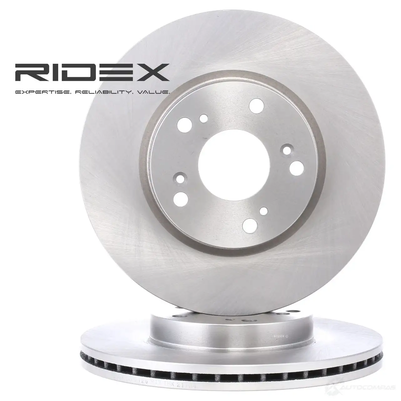 Тормозной диск RIDEX 1437707413 82b0126 OE2 E82 - Изображение 1