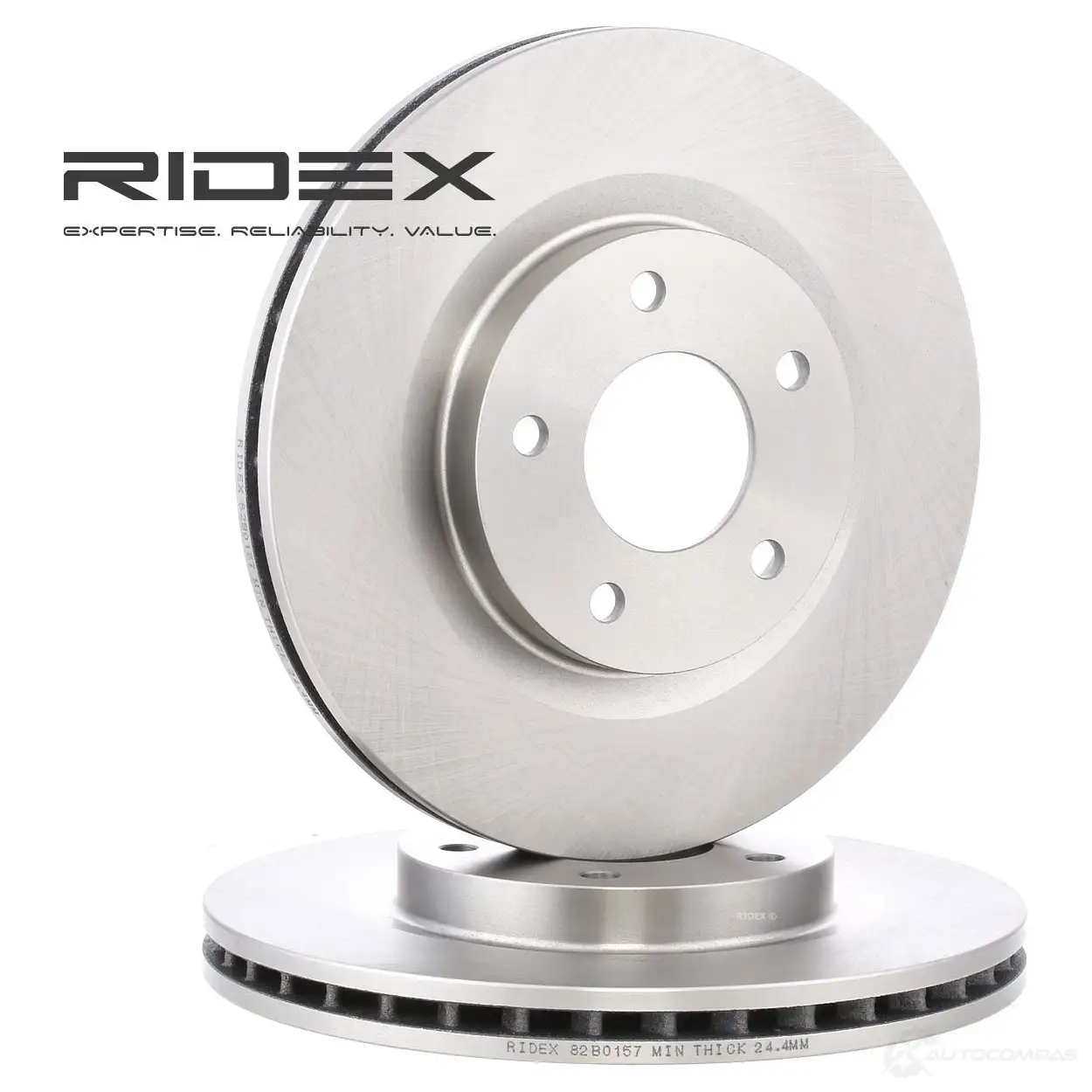 Тормозной диск RIDEX 1437711066 82b0157 E Z5R9 - Изображение 1