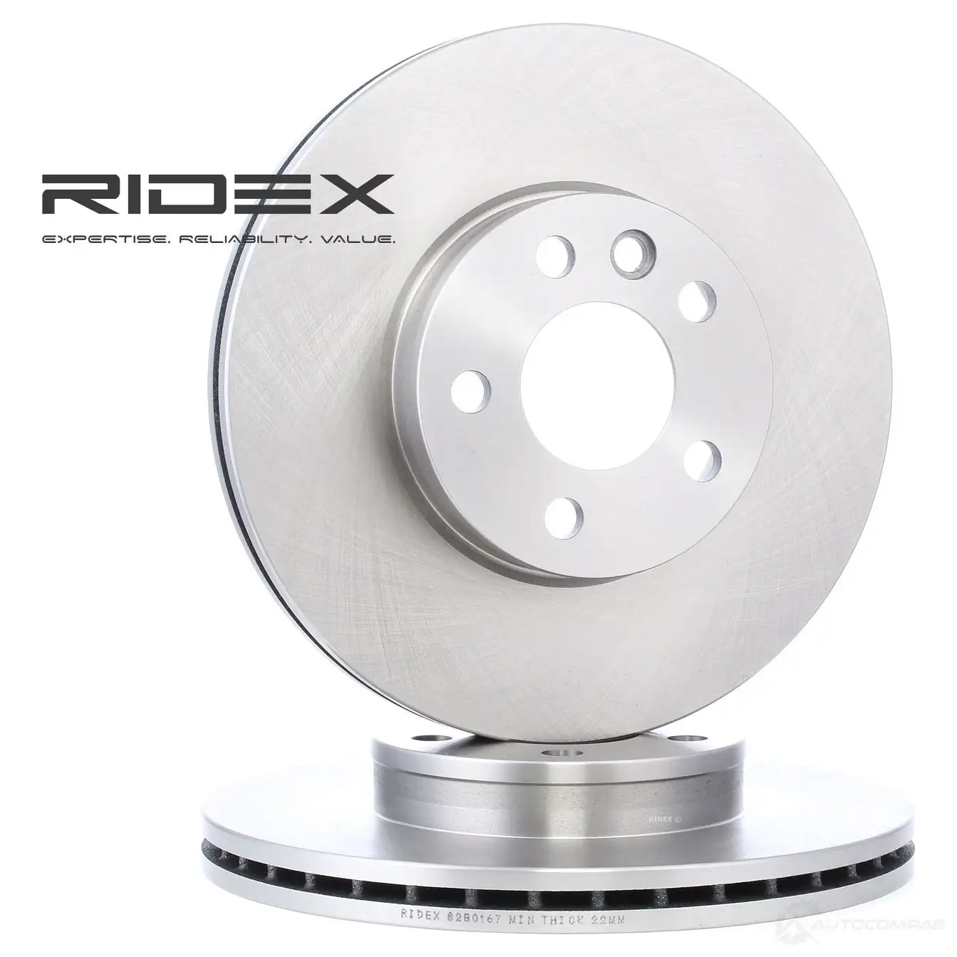 Тормозной диск RIDEX 9J 4SS 1437711543 82b0167 - Изображение 1