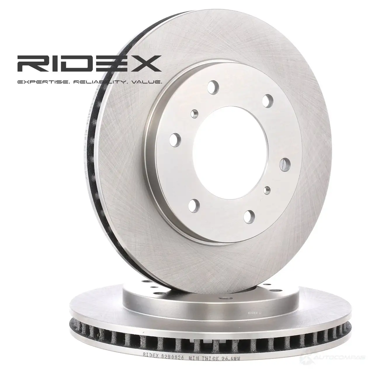 Тормозной диск RIDEX 82b0826 BC6VO XO 1437711051 изображение 0