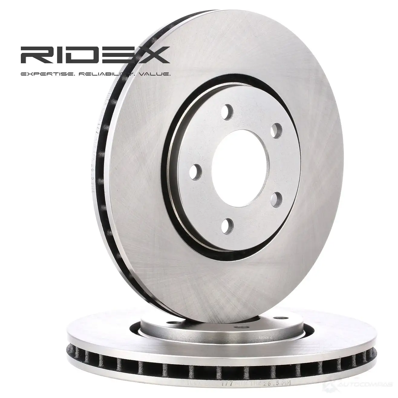 Тормозной диск RIDEX 1437711408 82b0177 5XR UK изображение 0