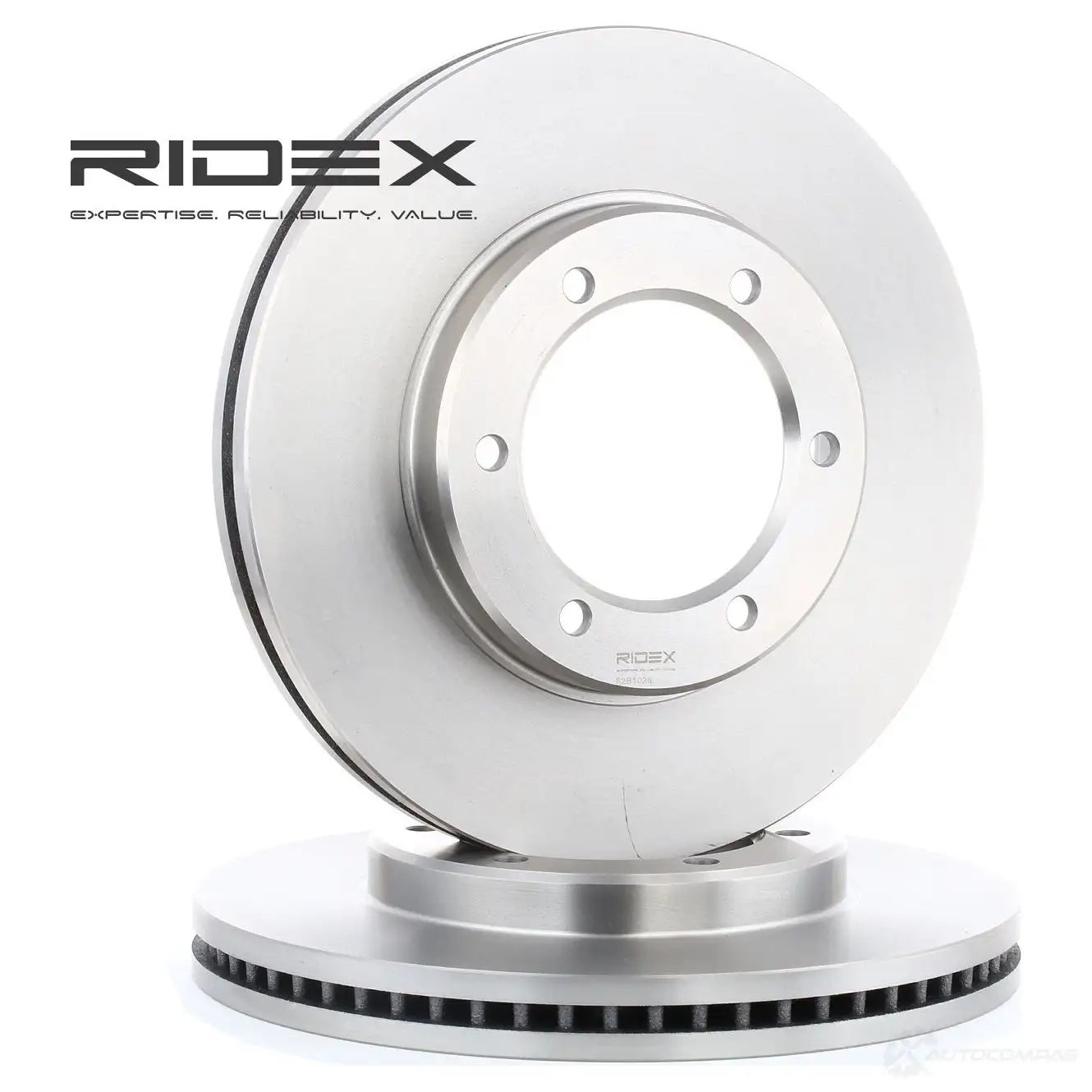 Тормозной диск RIDEX 1437710590 88VI 0IP 82b1026 - Изображение 1