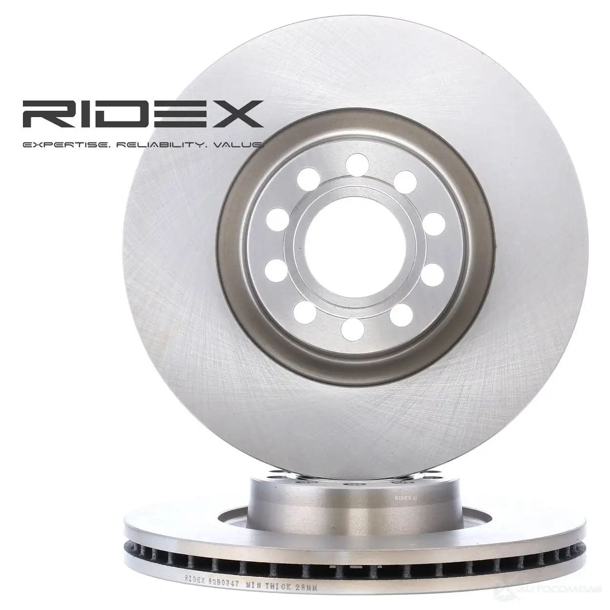 Тормозной диск RIDEX GJ FCO 82b0347 1437706175 - Изображение 1